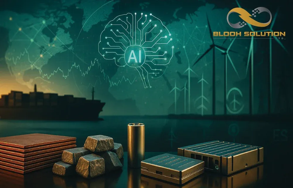 BLOOH Solution - 19. August 2025 BLOOH Solution - BLOOH Solution setzt auf KI und nachhaltige Infrastruktur für resilientere Rohstoffmärkte